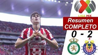 Chivas vs Leon 2-0 Resumen Y Goles COMPLETO | Apertura | Liga MX 2024  Jornada 8