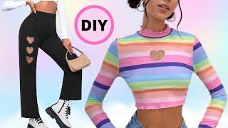 DIY Heart Cutout On Denim (Easy)