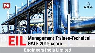 EIL Recruitment through GATE 2019 Score | MADE EASY JOB BOX