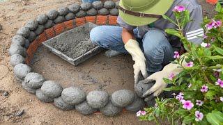 diy garden // Beautiful Garden Design And Decoration Ideas From Cement For You