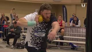 2024 USATF Indoor Championships | Men's Shot Put | Ryan Crouser 5th Round