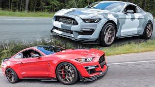 1,100HP GT500 vs Lucifer, My 1,300+ Horsepower Twin Turbo GT350!