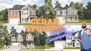 Preview of Acworth GA | Rental Home Community | New Build Coming Soon | 4-5 Beds | 3-4 Baths