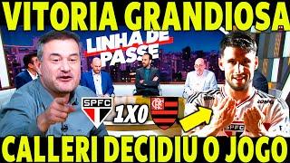 VITÓRIA GRANDIOSA DO SÃO PAULO! CALLERI DECIDIU NO MORUMBI! PÓS JOGO SPFC 1 X 0 FLAMENGO