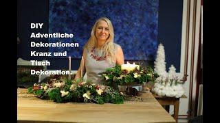 #diezürcherin #diy Advents Dekorationen ohne Steckschaum #floristik #floraldesign #deutsch