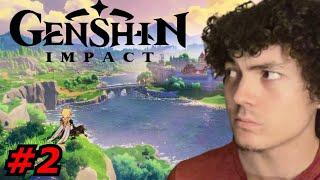 Playing GENSHIN IMPACT And Exploring MONDSTADT For The FIRST TIME EVER!!! | PULLING FOR FURINA!!!