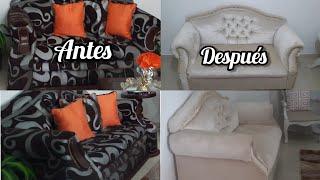 Como tapizar tu sillon viejo paso a paso/como renovar o tapizar tu sillon viejo y dejarlo como nuevo