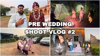 PRE WEDDING SHOOT AT CINE CITY STUDIO,  PADHAGA #vlog2