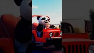 "How the Panda Saves a human baby's Life? " #shorts #ai #animatedstories  #animalrescue #panda
