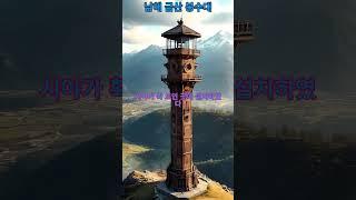 남해에 전통시대의 통신.............#AI영상#풍경#AI#여행가볼만한곳#바다#AI쇼츠#해변#차박#원차박#여행#산#남해금산봉수대