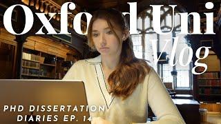 Days in the Life at Oxford Uni as a Visiting PhD Student | Dissertation Diaries Ep.14