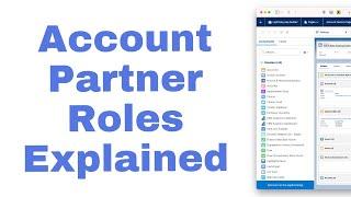 Salesforce Account Partner Roles Explained