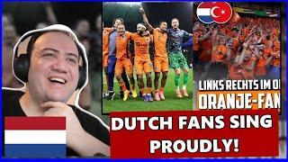 Dutch Fans Celebrate! Oranje Army Sing With Holland Team | T Paul Reacts Netherlands Oranjegekte 