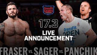 Fraser vs. Panchik vs. Sager — Open Announcement 17.3