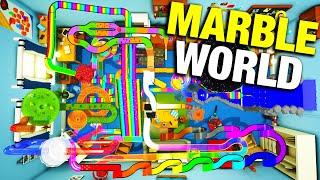 GIANT Marble Run + MORE!!! -  Marble World