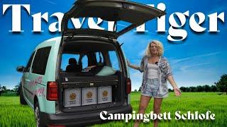 So einfach kann Camping mit Travel-Tiger sein - Campingbett Schlofe