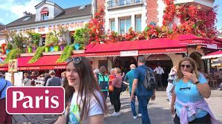Paris, France  - Paris walking tour | Paris most charming district | Montmartre | lParis 4K
