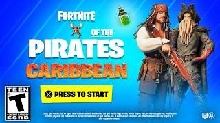 *NEW* FORTNITE x PIRATES OF THE CARIBBEAN UPDATE! NEW BATTLE PASS, MYTHICS & MORE! (Season 3 LIVE)