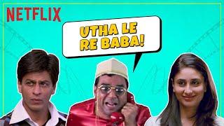 Best Bollywood One-Liners ft. Shahrukh, Paresh, Kareena, Akshay, Kajol & More | Netflix India