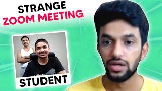 Some strange things happened in zoom meeting of Amrit sir vedantu with students!