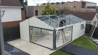 Steeltech Garden Room - Built in 30 Seconds!