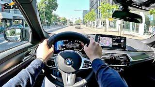 2023 BMW 5 series MY23 | POV Test Drive | Pros and Cons