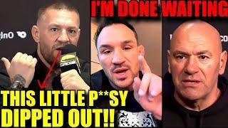 Reactions to Michael Chandler vs Charles Oliveira being made official, Conor McGregor,Dana White,UFC