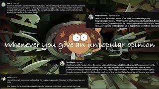 Reacting to Hot Takes on Amphibia and The Owl House (1,000 sub special)