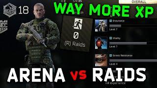 What's Better For XP Arena or Raids? Is Arena Is The Best Method of Grinding Now? // Tarkov News