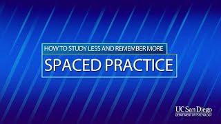 Spaced Practice: The Effective Alternative to Cramming | UC San Diego Psychology