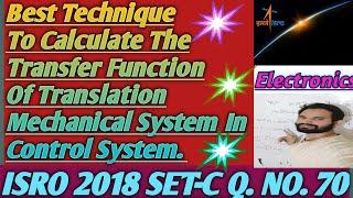 TRANSLATION MECHANICAL SYSTEM | CONTROL SYSTEM | MODELLING OF MECHANICAL SYSTEM | NODAL METHOD |