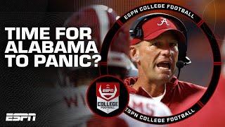 How high is the panic meter for Alabama?  ( @HomeDepot) | The College Football Show