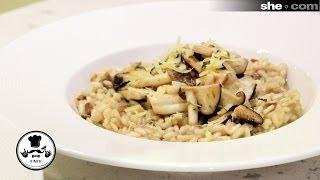 雜菌意大利飯 Mushroom Risotto【ANDY DARK X she.com】