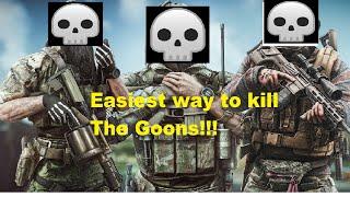 Easiest way to kill The Goons (Shoreline)