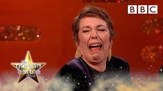 Why Olivia Colman kept crying when playing the Queen  - BBC