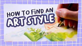 Lets Talk About Art Style! | Paint in my sketchbook with me 