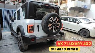 2025 Mahindra Thar ROXX 4x2 AX7-L Detailed Review  | Value for money Model of Mahindra Thar ROXX