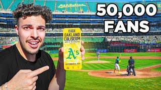 I Went VIP To Oakland's Final MLB Game ($1,500 Tickets)