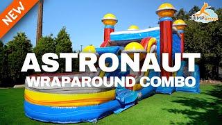 NEW Astronaut Inflatable JumpOrange Wraparound Combo