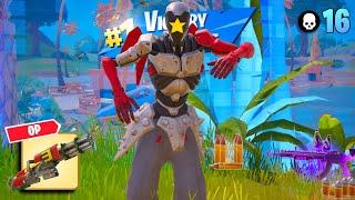 High Elimination Solo Zero Build Win Gameplay | New Star Assassin Skin! | Fortnite Chapter 2 Remix