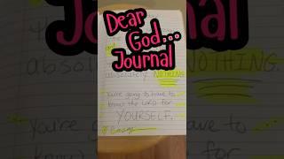 PRAYER JOURNAL | GRATITUDE JOURNAL | BIBLE JOURNALING FOR BEGINNERS #prayerlife #shorts #journal