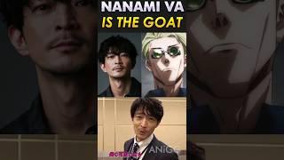 Why Nanami Voice Actor Kenjiro Tsuda is the best VA around #jujutsukaisen #nanami #jjk