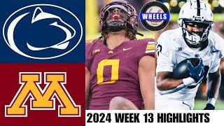 #4 Penn State vs Minnesota (Great Game!) | Full Game Highlights | 2024 College Football Highlights