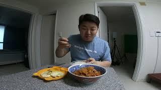 내 맘대로 김치찜 계란후라이 밥 김치 금치 반차 퇴근 먹방 쿡방 혼밥 kimchi eating alone