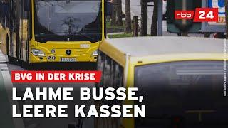 BVG-Krise: So kritisch ist die Lage beim ÖPNV in Berlin