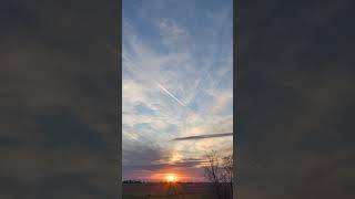 Wisconsin sunset #wisconsin #sunset #timelapse