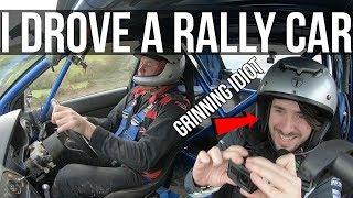 I Got To Drive A REAL Rally Car!