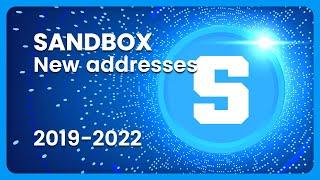 THE SANDBOX (SAND) New Addresses 2019-2022 #crypto #metaverse #sandbox