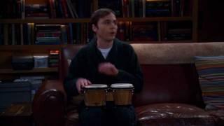 The Big Bang Theory ~ Sheldon Playing The Bongos ~ The Werewolf Transformation