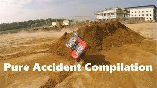 Traxxas Slash 4x4 Pure Accident Compilation